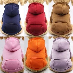 Colorful Pet Hoodies